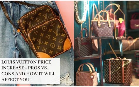 Louis Vuitton price increase in 2017 